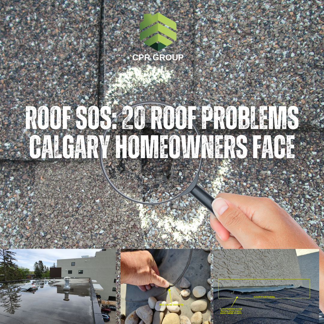 Roof SOS: twenty common roof problems Calgary homeowners face