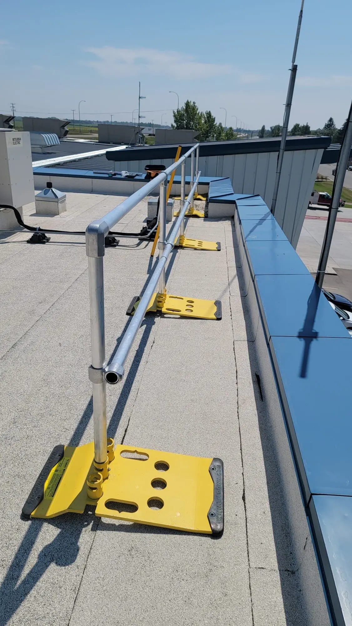 Fire hall and EMS station commercial roof installation by CPR Group Ltd