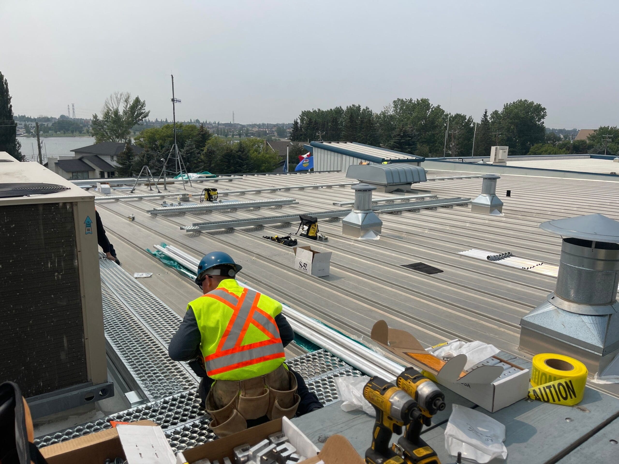 commercial roofing in Chestermere, Calgary AB