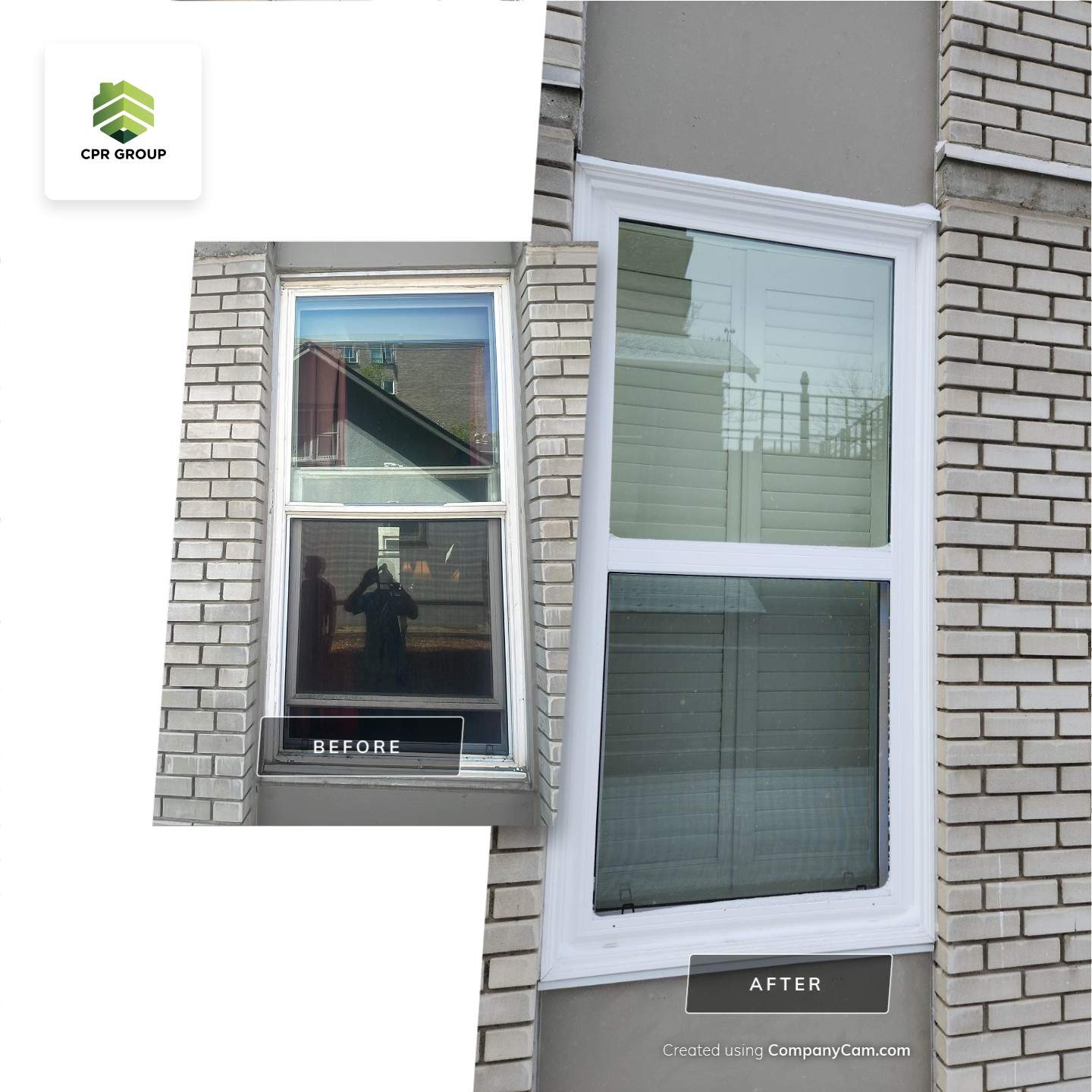 condo window installation and old window removal in Calgary