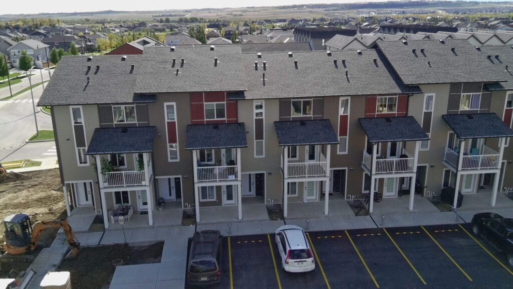 condo building exterior renovations 1 ranchers blvd okotoks ab